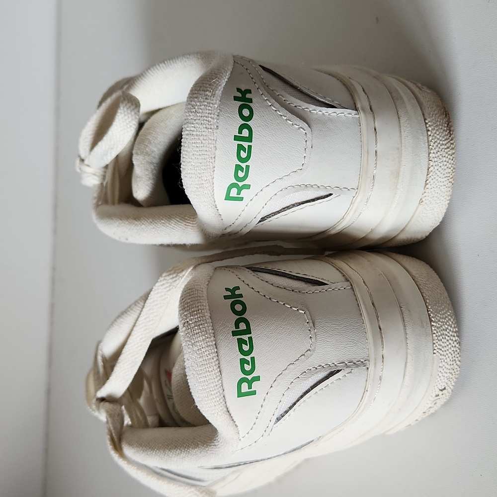 *SOLD* REEBOK | Club C extra shoes sneakers White Platform Womens sz 5 - Picture 4 of 6